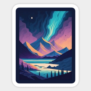 The Northern Lights Sticker